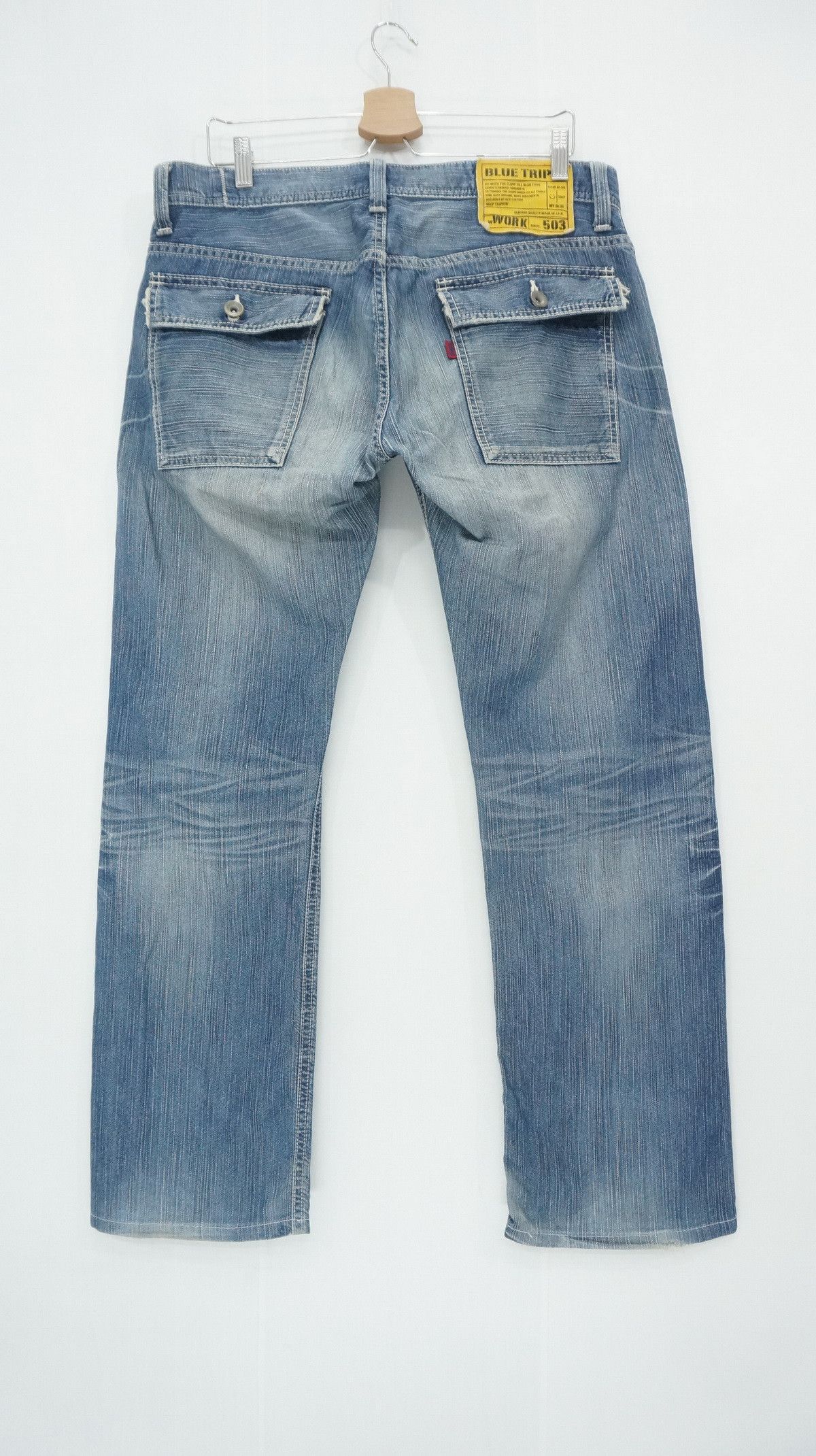 Edwin Japan EDWIN BLUE TRIP 503 Bush Jeans Size US 35 - 2 Thumbnail