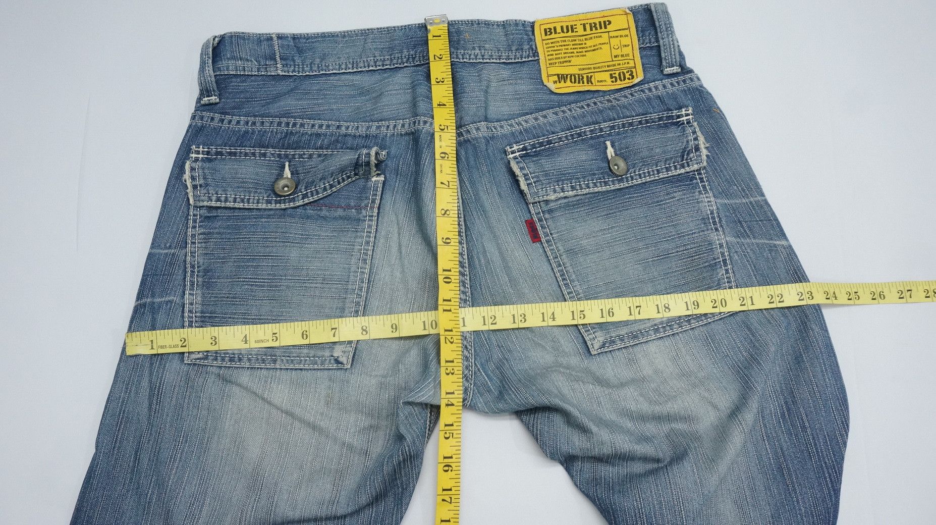 Edwin Japan EDWIN BLUE TRIP 503 Bush Jeans Size US 35 - 12 Thumbnail