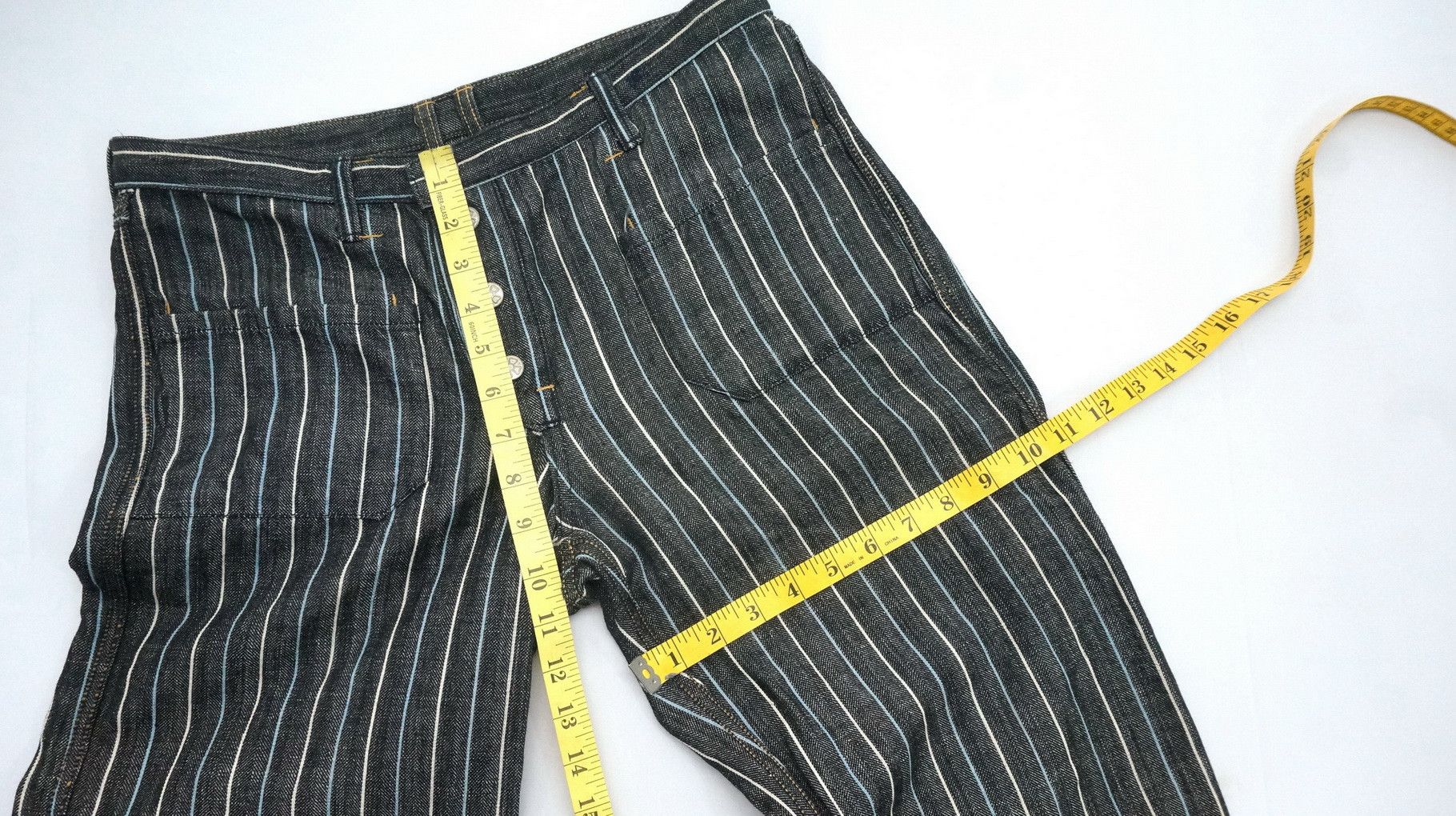 Japanese Brand Reversible OZONE ROCKS HEMPROTEX Japan Jeans Size US 32 / EU 48 - 17 Thumbnail