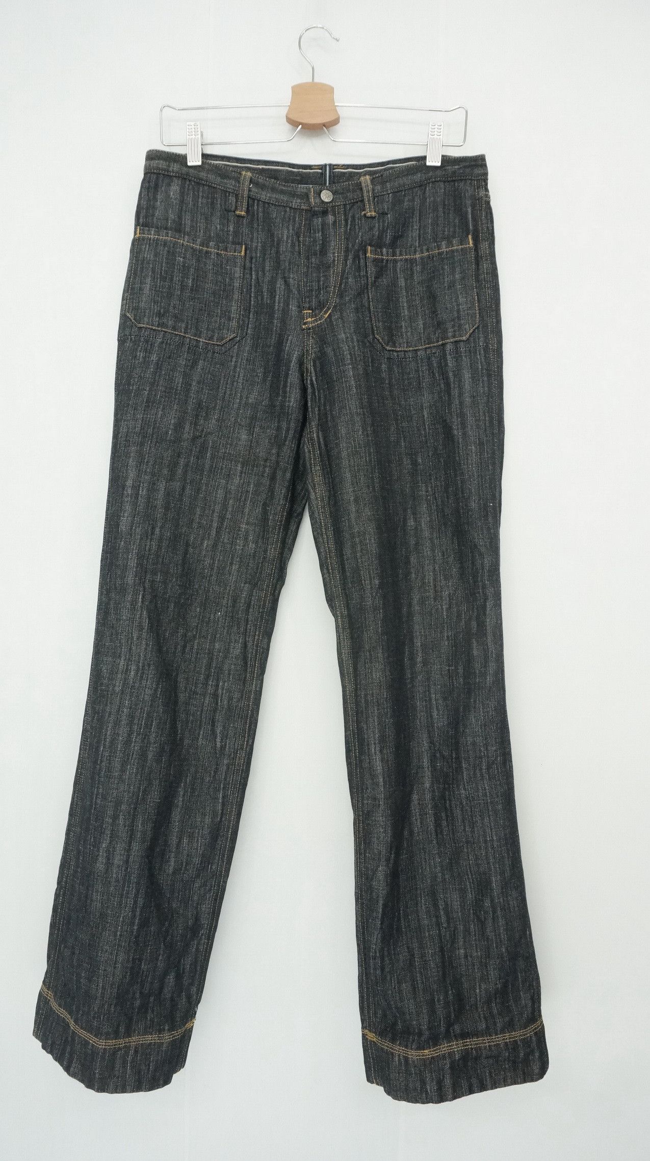 Japanese Brand Reversible OZONE ROCKS HEMPROTEX Japan Jeans Size US 32 / EU 48 - 3 Thumbnail