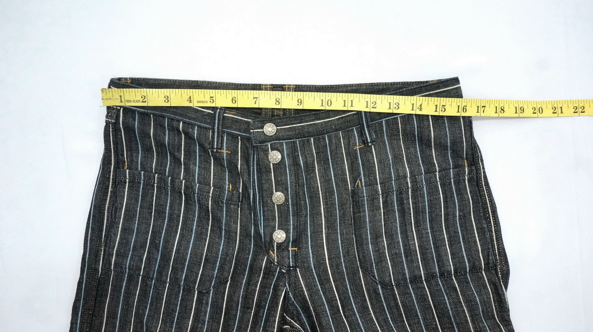 Japanese Brand Reversible OZONE ROCKS HEMPROTEX Japan Jeans Size US 32 / EU 48 - 16 Thumbnail