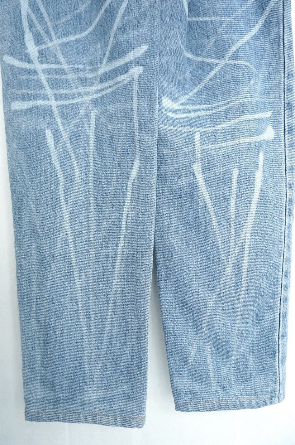 Edwin Vtg 90s EDWIN Lightwash Dope Bleached High Waisted Jeans Size US 30 / EU 46 - 8 Thumbnail