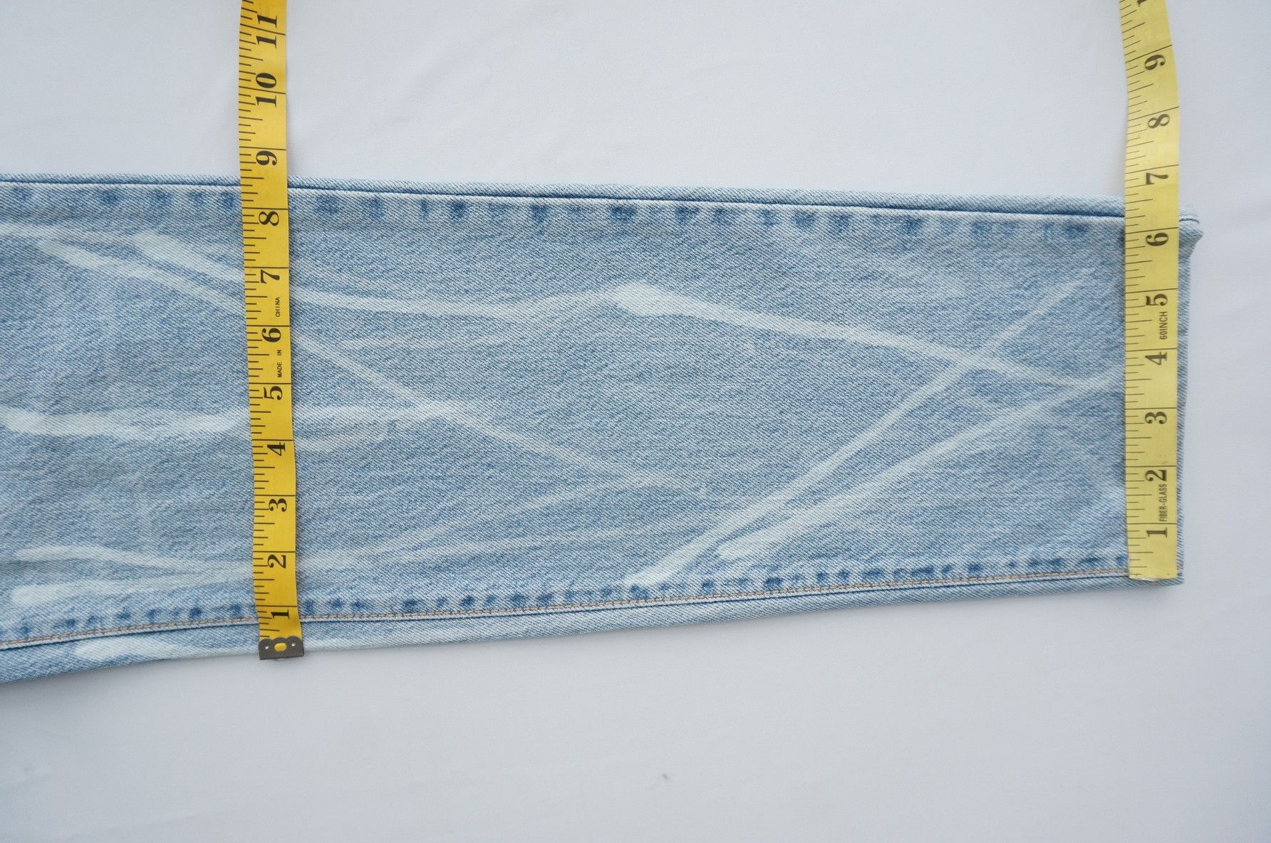 Edwin Vtg 90s EDWIN Lightwash Dope Bleached High Waisted Jeans Size US 30 / EU 46 - 14 Thumbnail