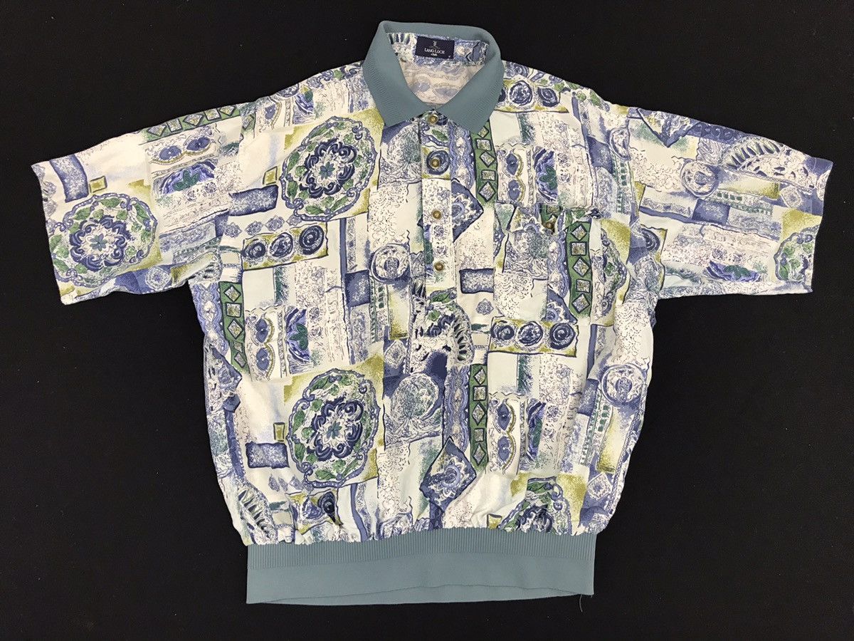 Vintage Long Loch Club Polo Shirt Sweatshirt Style