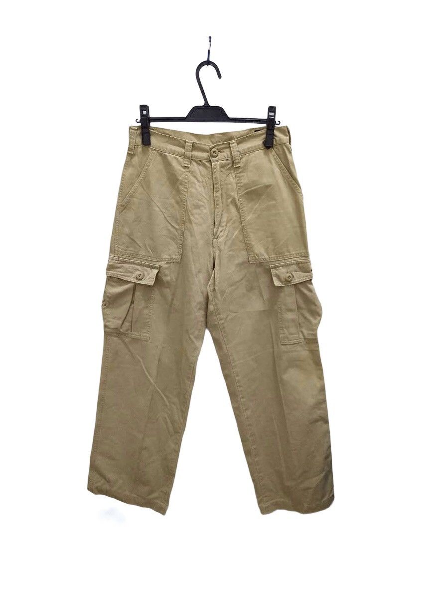 Schott Schott NYC Military Multipocket Cargo Pants Size US 29 - 1 Thumbnail