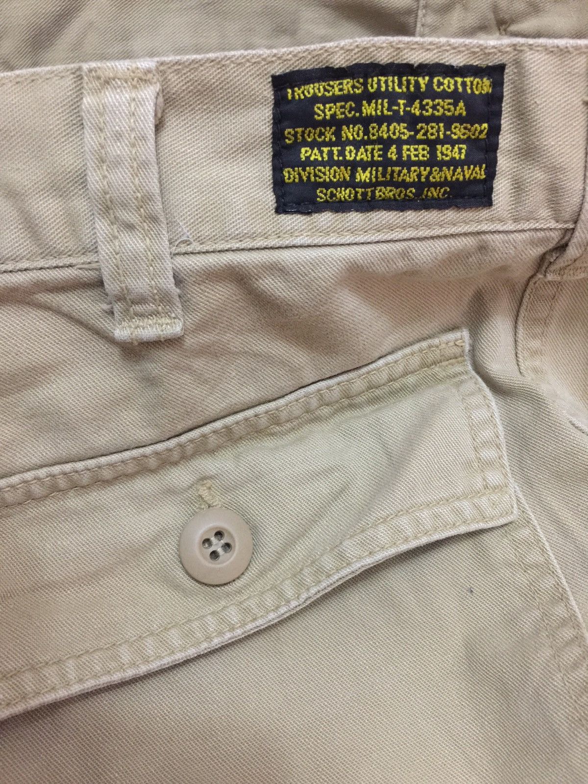 Schott Schott NYC Military Multipocket Cargo Pants Size US 29 - 3 Thumbnail