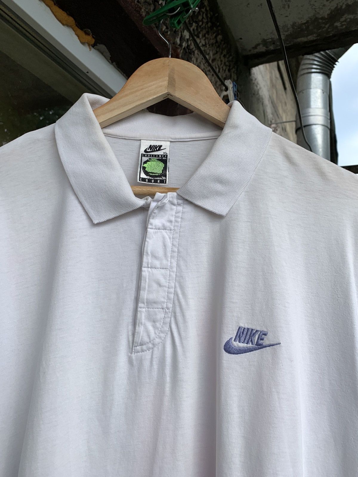 Nike Vintage Nike Challenge Court Polo Shirt Andre Agassi Style Size US XL / EU 56 / 4 - 10 Thumbnail