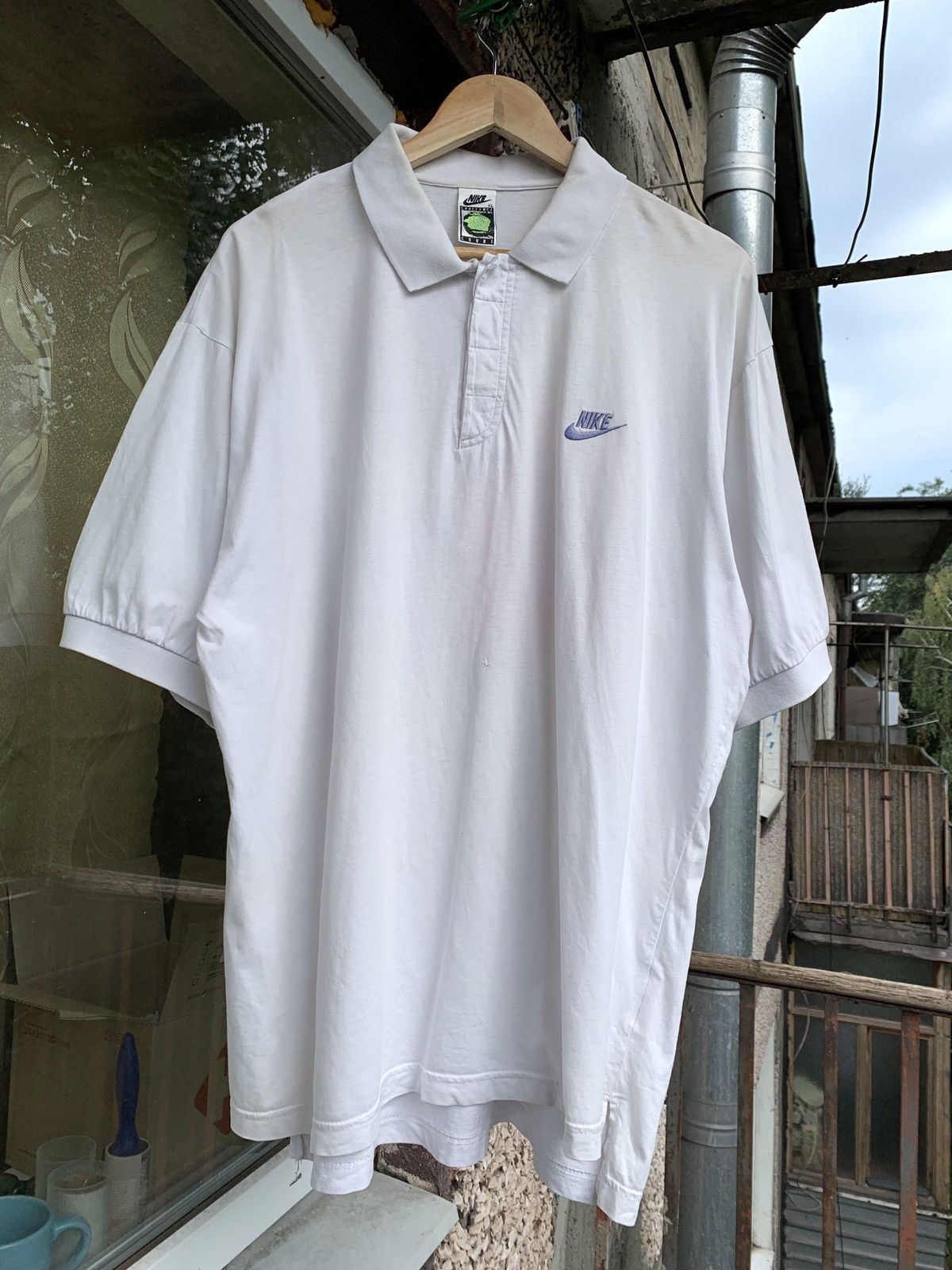 Nike Vintage Nike Challenge Court Polo Shirt Andre Agassi Style Size US XL / EU 56 / 4 - 2 Thumbnail