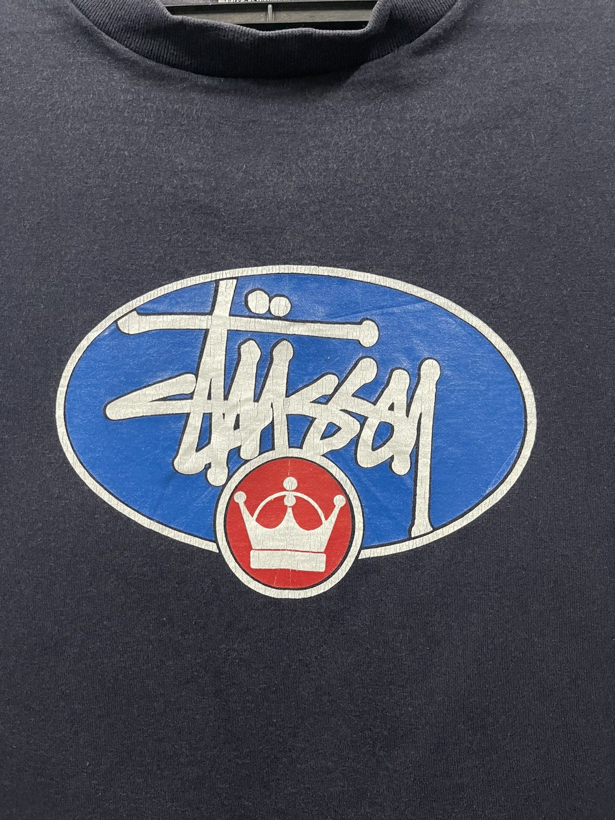 Stussy × Vintage Vintage 90s Stussy King Faded T Shirt Size US L / EU 52-54 / 3 - 2 Thumbnail