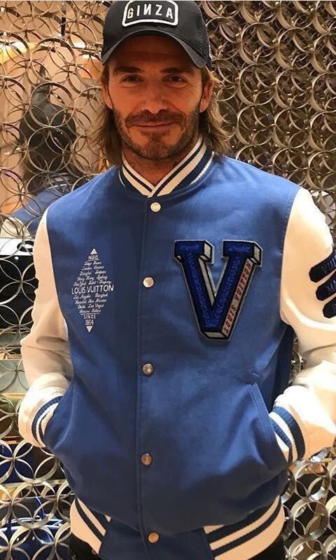 Louis Vuitton Louis Vuitton Kim Jones SS17 “Forever” Blue Varsity 