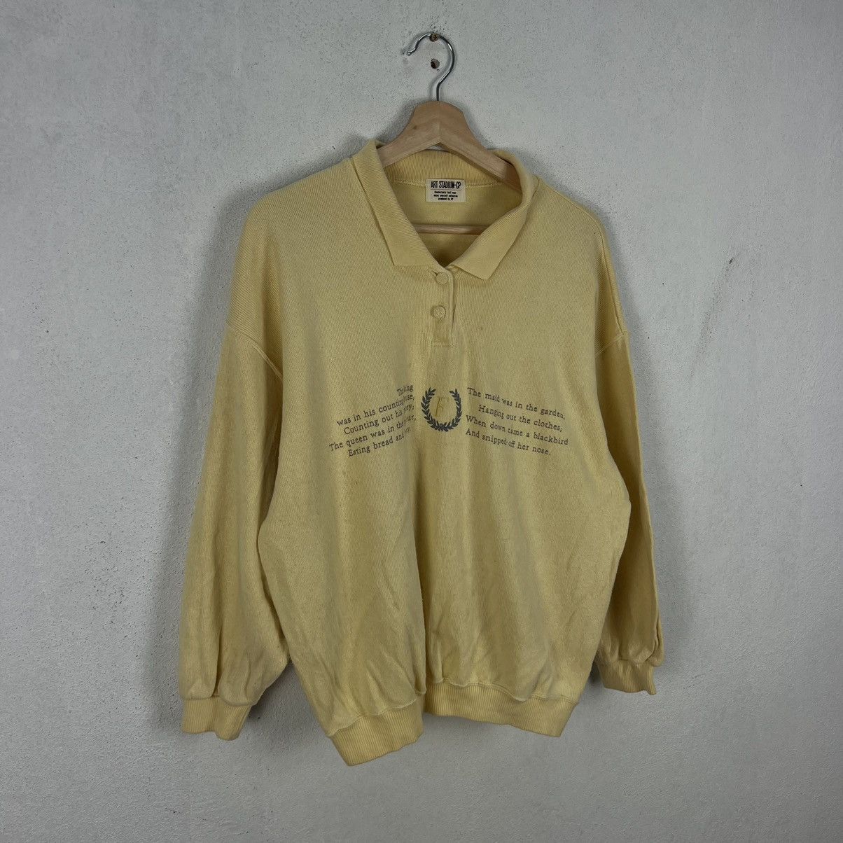 Japanese Brand VINTAGE ART STADIUM-CP SWEATSHIRT BIG LOGO Size US M / EU 48-50 / 2 - 2 Thumbnail