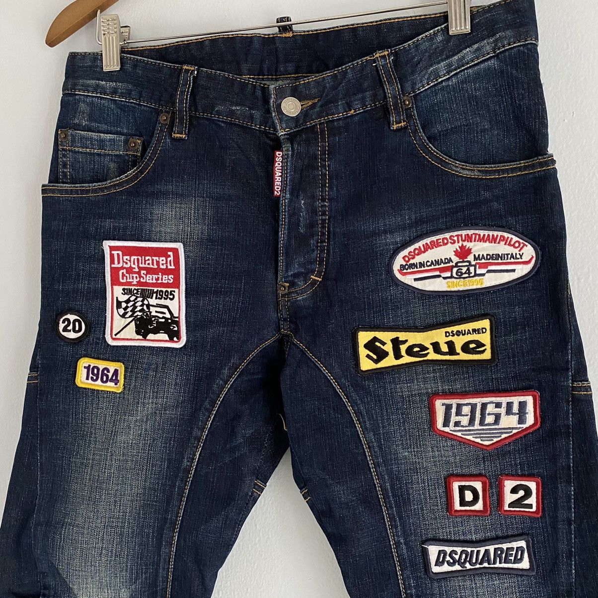 Dsquared2 Dsquared2 steve mcqueen biker jeans Size US 32 / EU 48 - 3 Thumbnail