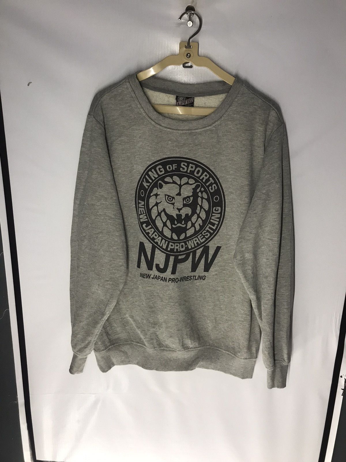 Japanese Brand NPJW big logo sweatshirt Size US L / EU 52-54 / 3 - 8 Thumbnail