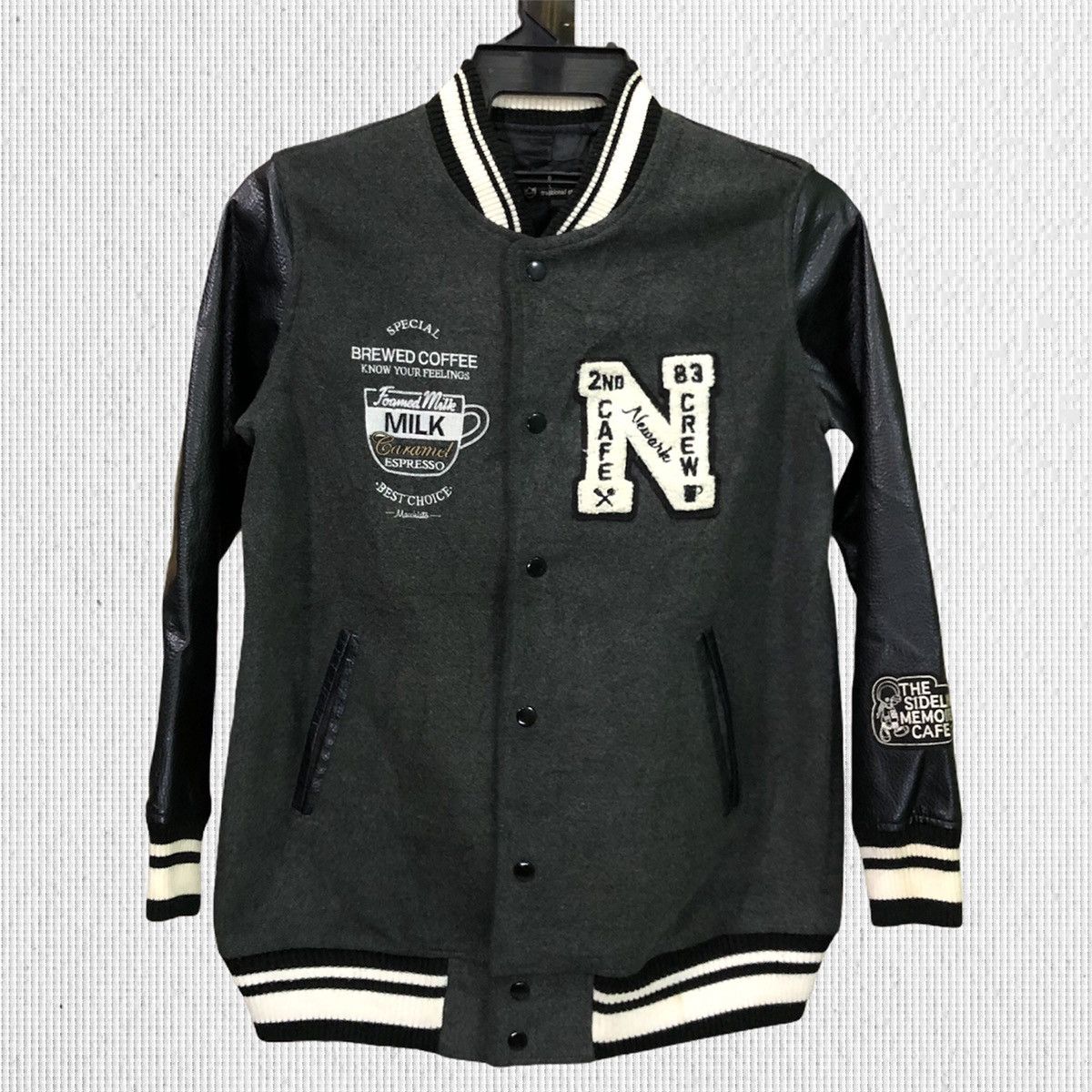 Other Brewed Coffee Varsity Jacket Size US S / EU 44-46 / 1 - 1 Thumbnail