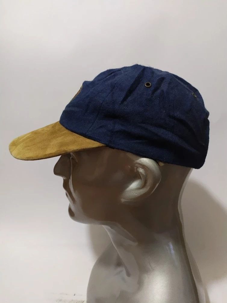 Nike × Vintage 🔥Vintage NIKE Embroidery big Logo Wool & Leather hats Size ONE SIZE - 4 Thumbnail
