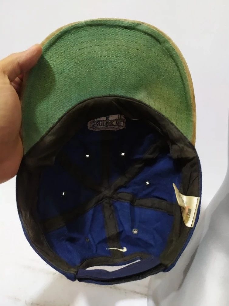 Nike × Vintage 🔥Vintage NIKE Embroidery big Logo Wool & Leather hats Size ONE SIZE - 8 Thumbnail