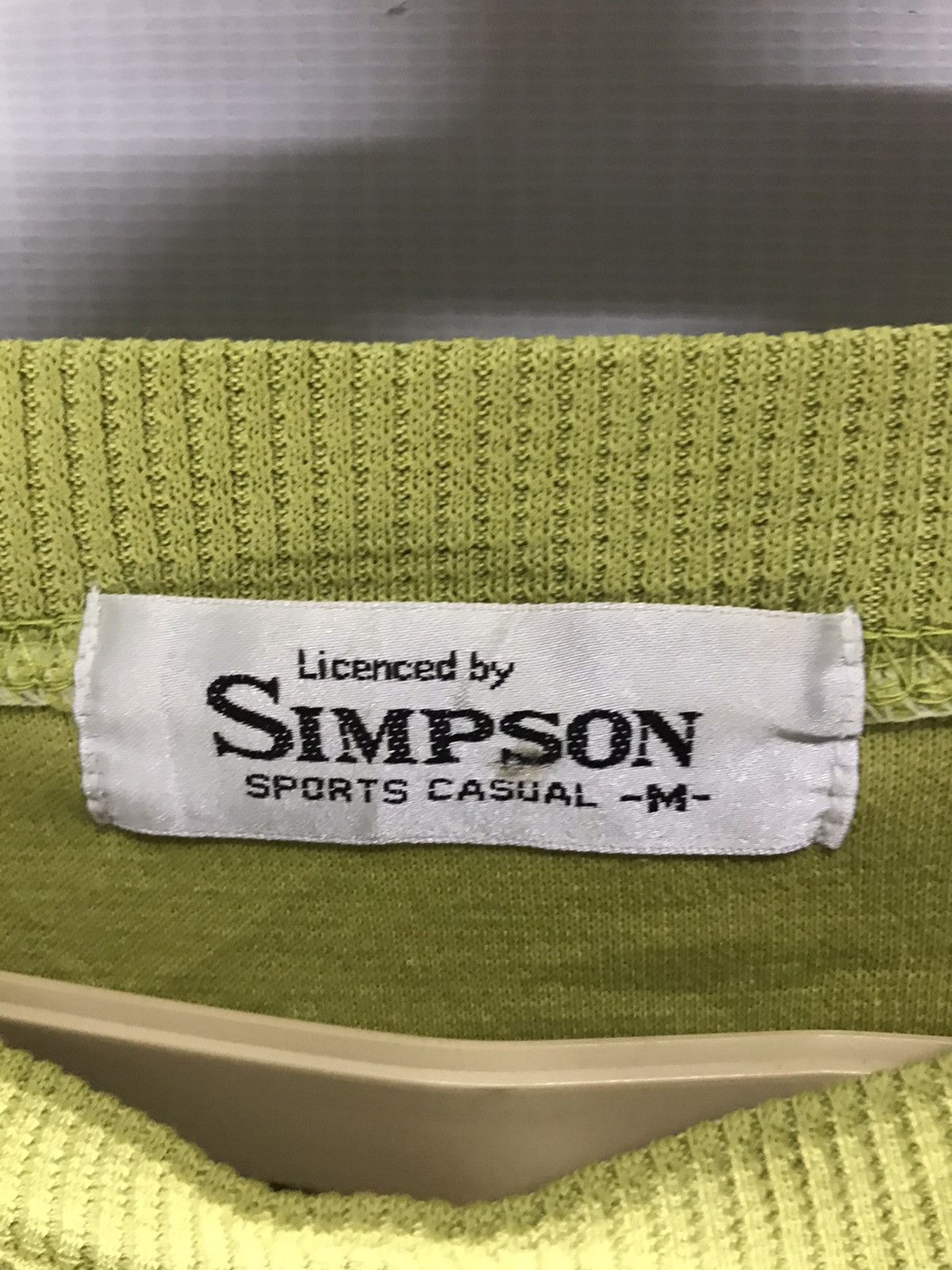 Japanese Brand Simpson sport casual spellout crewneck sweatshirt Size US M / EU 48-50 / 2 - 4 Thumbnail
