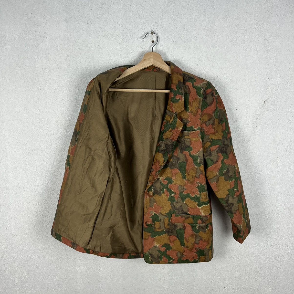 Japanese Brand RARE FULL PRINT FLORAL FLOWER SOFT LEATHER JACKET Size US M / EU 48-50 / 2 - 10 Thumbnail