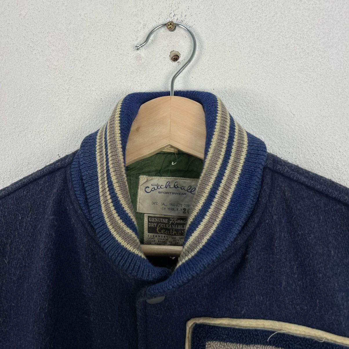 Vintage VINTAGE CATCHBALL SPORTSWEAR VARSITY JACKET BIG LOGO Size US M / EU 48-50 / 2 - 6 Thumbnail