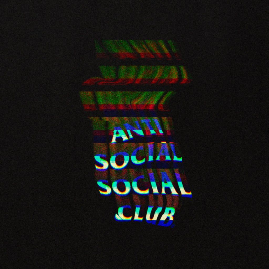 Anti Social Social Club DS ASSC Channel 747 Black Tee FTP FOG CDG BAPE KITH KAWS Size US M / EU 48-50 / 2 - 5 Thumbnail