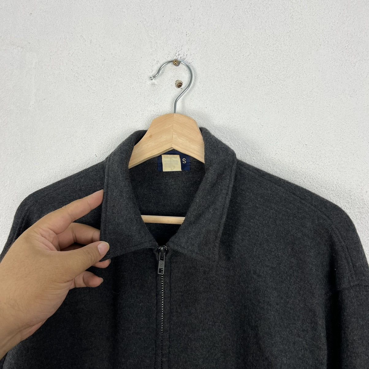 Beams Plus VINTAGE WOOL ZIPPER JACKET BEAMS JAPAN Size US L / EU 52-54 / 3 - 6 Thumbnail