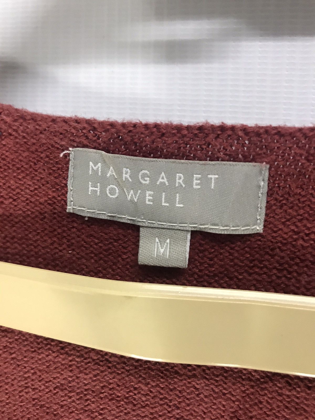 Designer × Margaret Howell Margaret Howell knit sweatshirt vneck Size US M / EU 48-50 / 2 - 3 Thumbnail