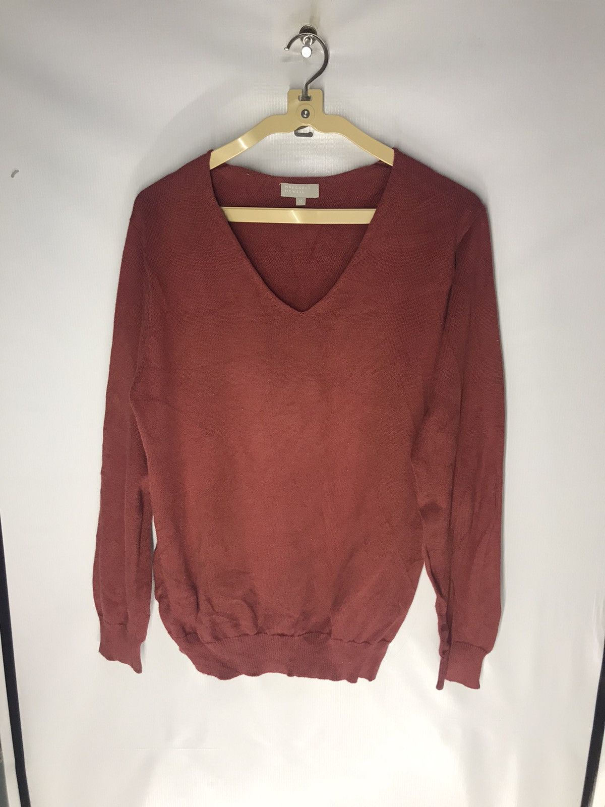 Designer × Margaret Howell Margaret Howell knit sweatshirt vneck Size US M / EU 48-50 / 2 - 7 Thumbnail