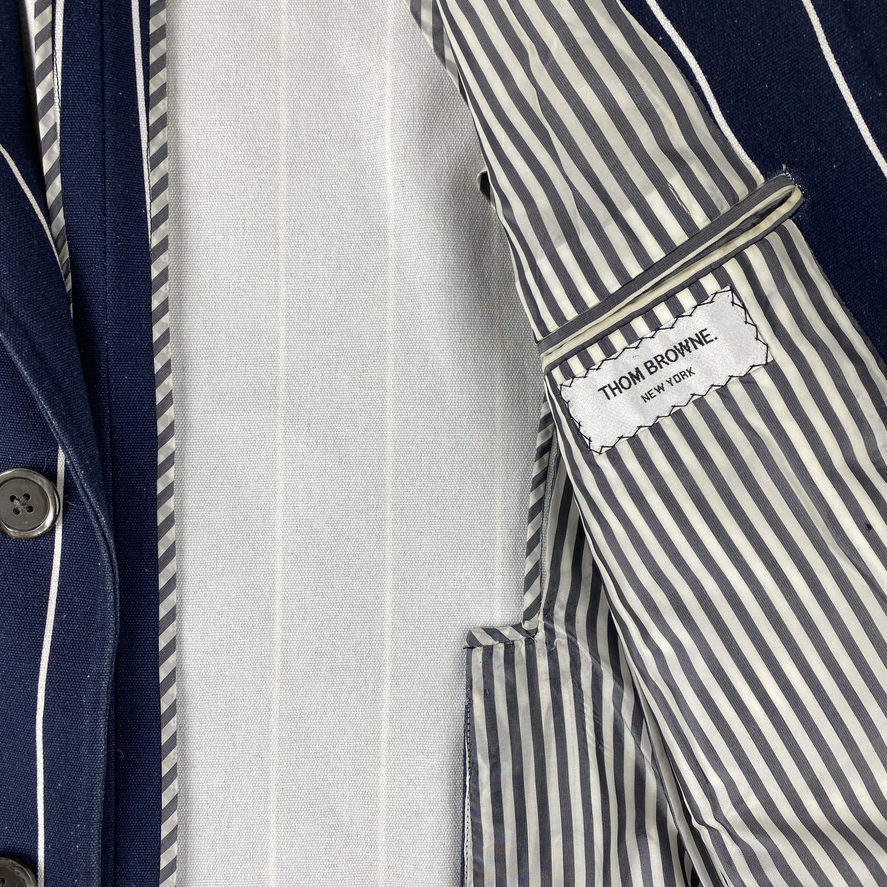 Thom Browne Thom Browne Anchor Sample Coat Size US M / EU 48-50 / 2 - 5 Thumbnail