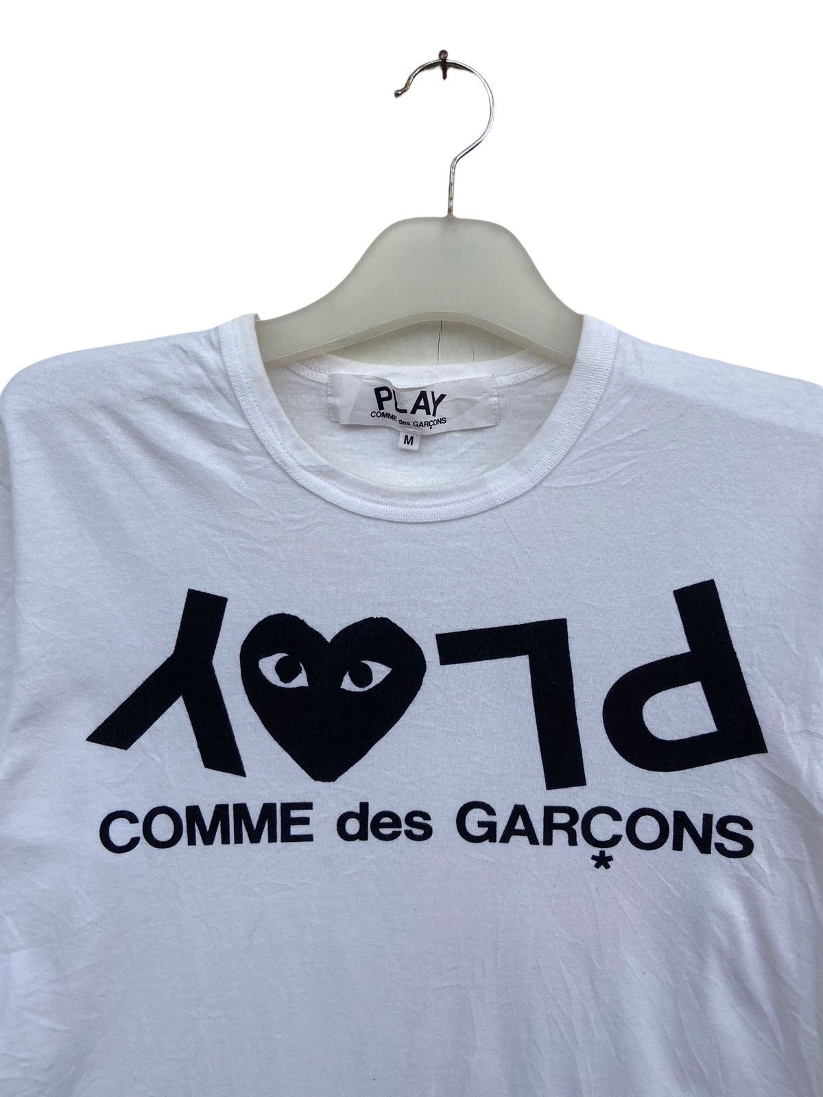 Comme des Garcons Comme Des Garcons Play Big Logo Tees Size US M / EU 48-50 / 2 - 3 Thumbnail
