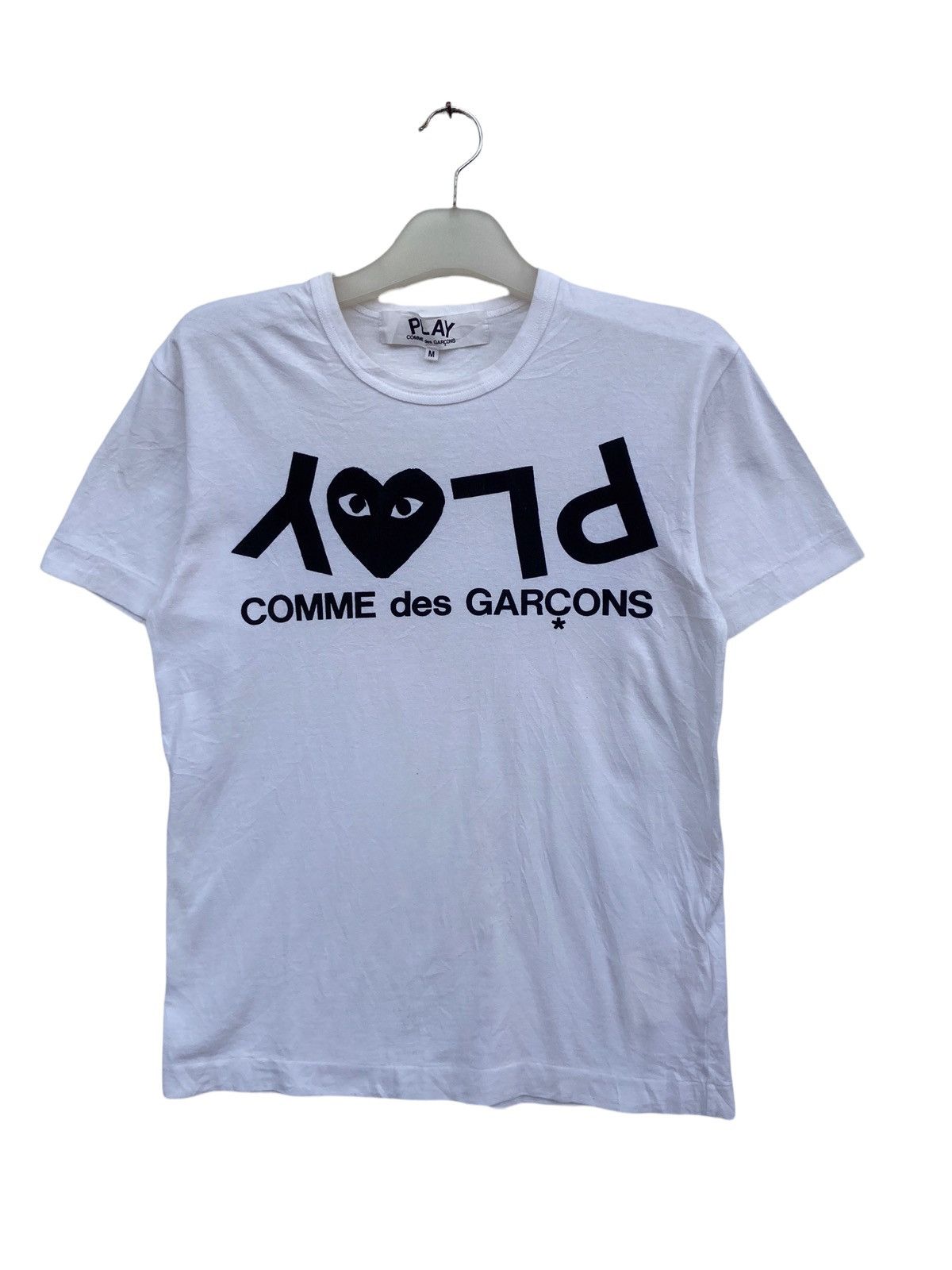 Comme des Garcons Comme Des Garcons Play Big Logo Tees Size US M / EU 48-50 / 2 - 1 Thumbnail