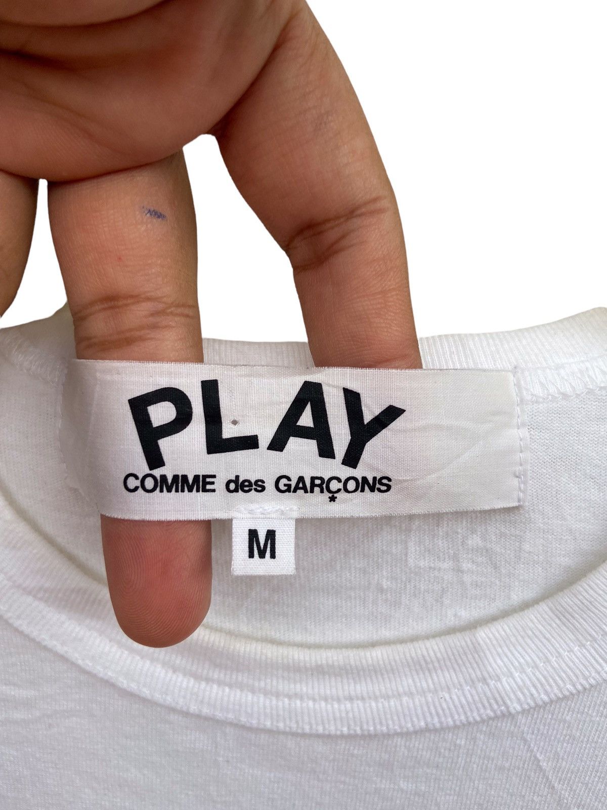 Comme des Garcons Comme Des Garcons Play Big Logo Tees Size US M / EU 48-50 / 2 - 4 Thumbnail