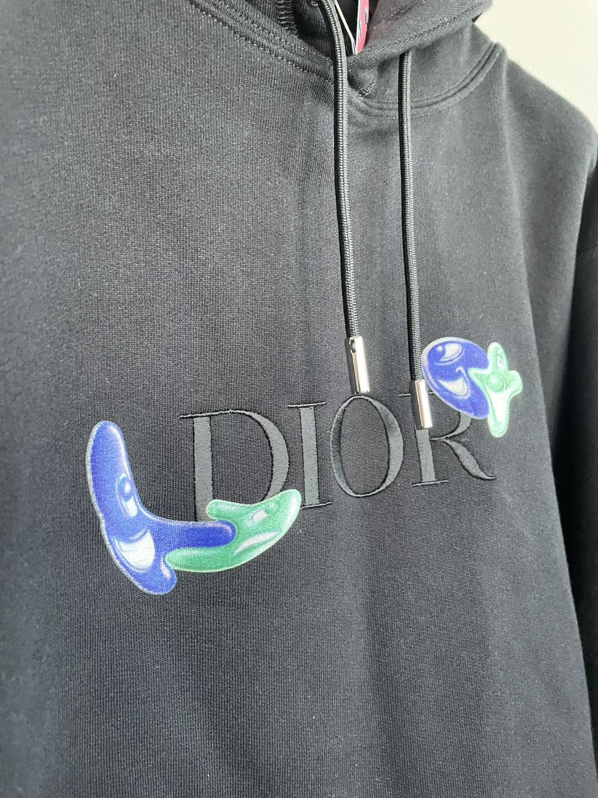 Dior $2,500 Sold Out Dior x Kenny Scharf Super Runway Logo Hoodie Size US L / EU 52-54 / 3 - 22 Thumbnail