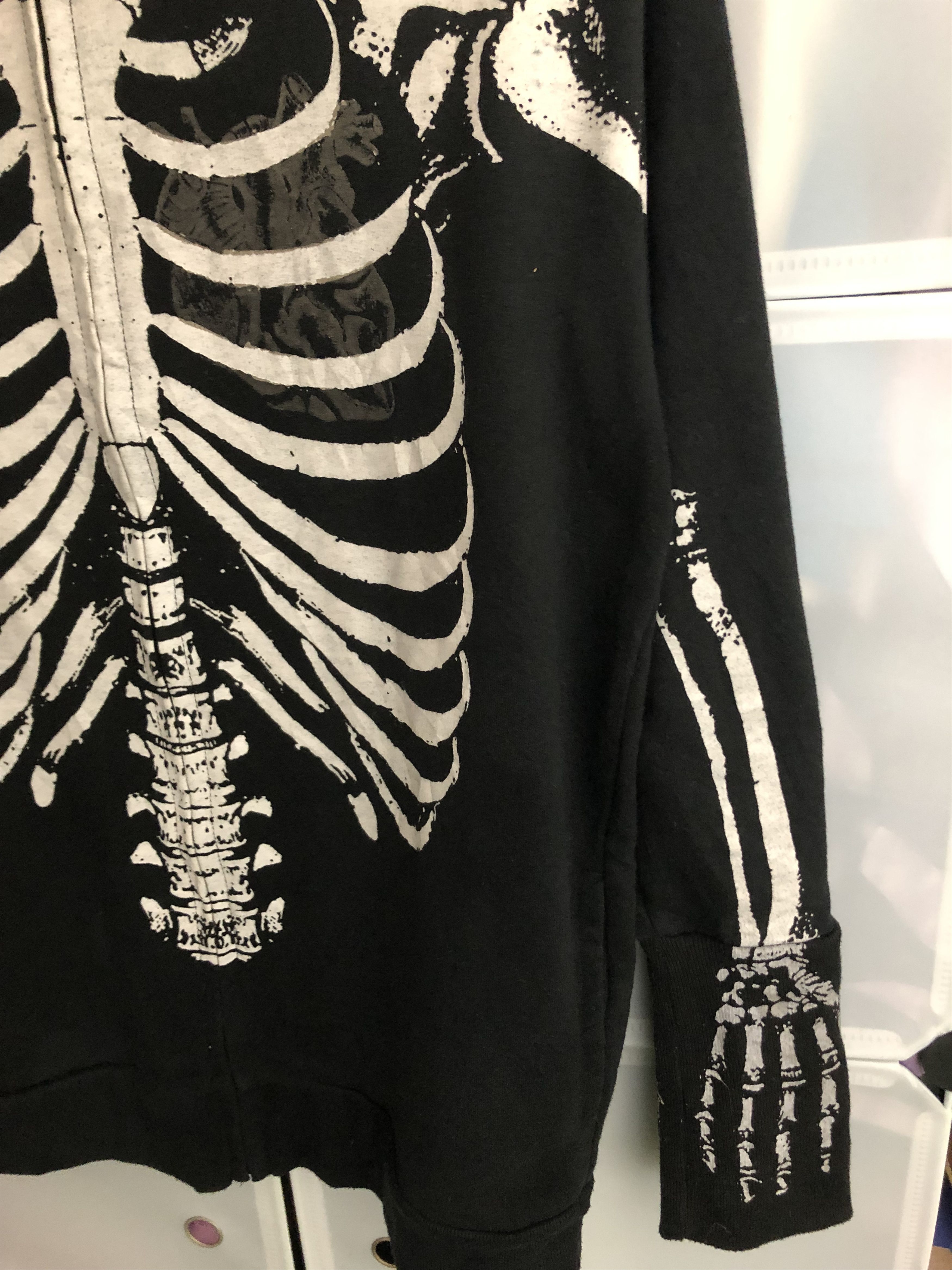 Japanese Brand Skeleton hoodie Size US M / EU 48-50 / 2 - 4 Thumbnail