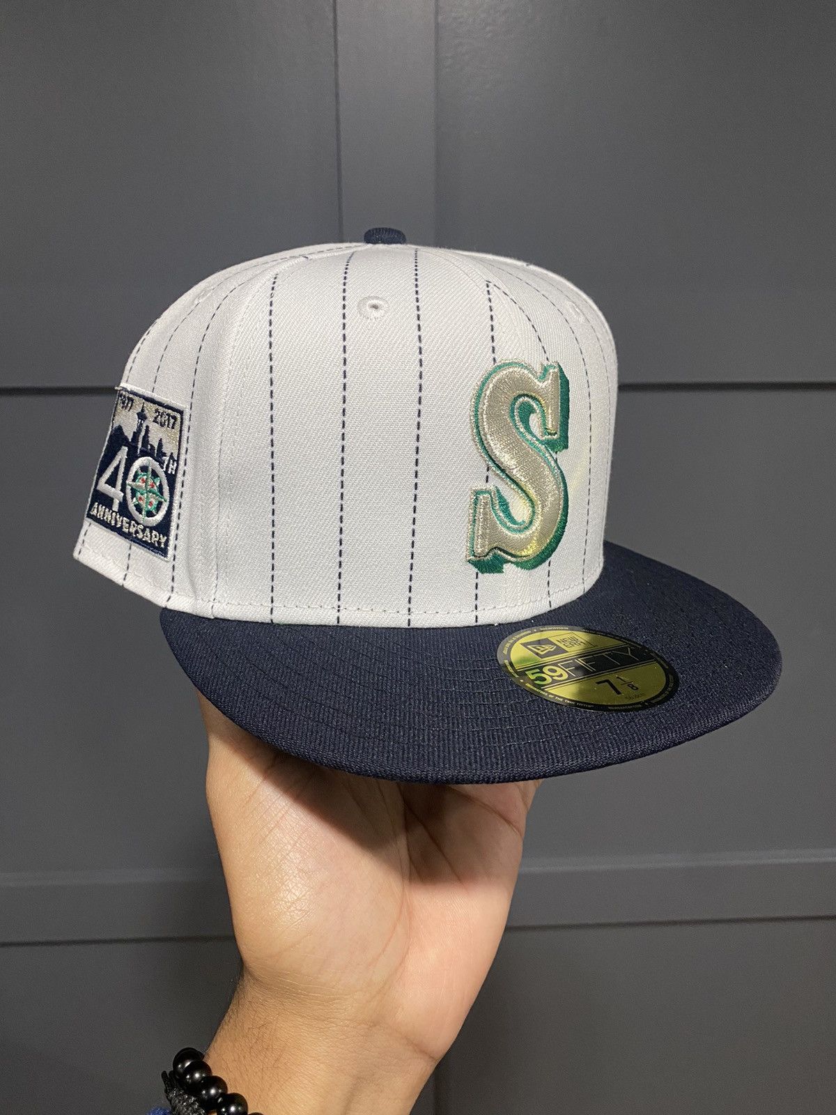 MLB Sz 7 1/8 - Seattle Mariners New Era Fitted Size ONE SIZE - 1 Thumbnail