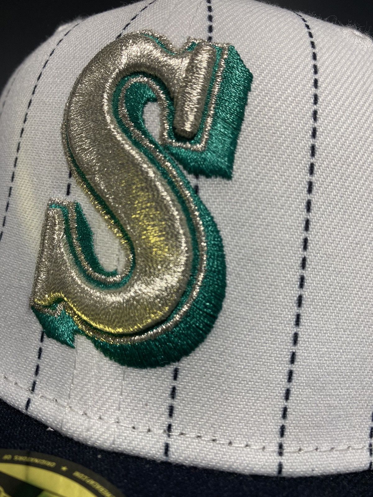 MLB Sz 7 1/8 - Seattle Mariners New Era Fitted Size ONE SIZE - 2 Thumbnail