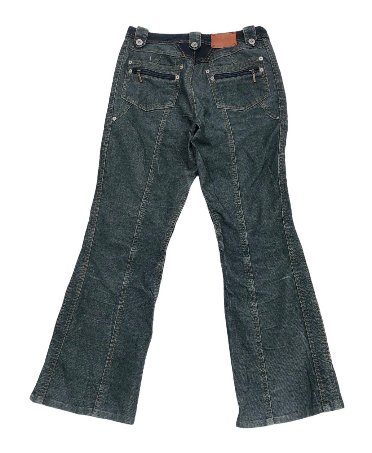 Beauty Beast 🔥Japanese CM Comme Ca Ism Corduroy Flare Pant 🔥 Size US 28 / EU 44 - 2 Thumbnail
