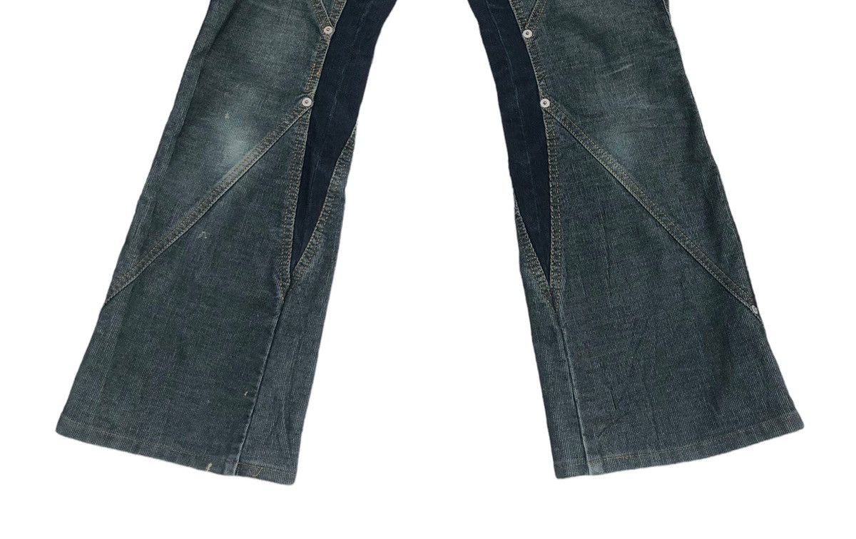 Beauty Beast 🔥Japanese CM Comme Ca Ism Corduroy Flare Pant 🔥 Size US 28 / EU 44 - 4 Thumbnail