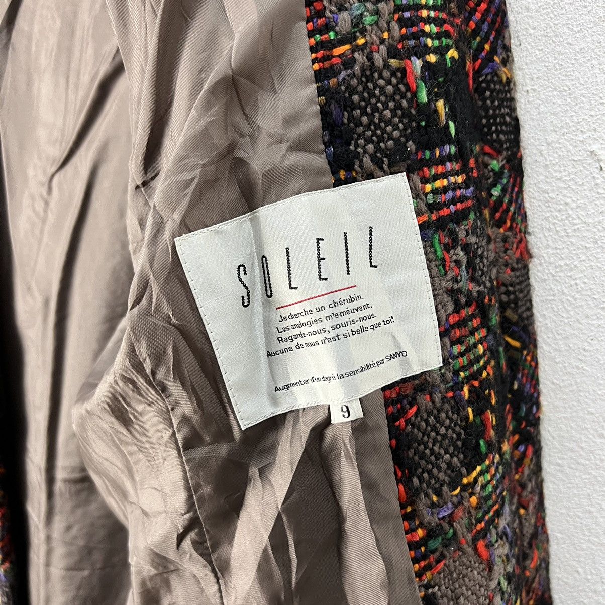 Japanese Brand RARE SOLEIL BUTTON JACKET INSPIRED BY CHANEL Size US M / EU 48-50 / 2 - 11 Thumbnail