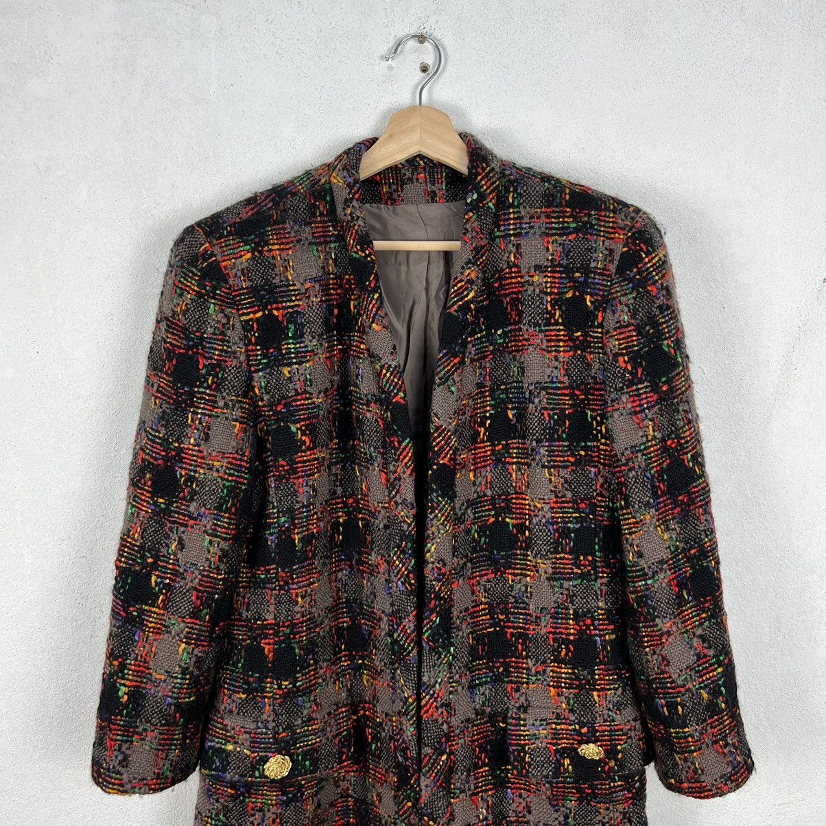 Japanese Brand RARE SOLEIL BUTTON JACKET INSPIRED BY CHANEL Size US M / EU 48-50 / 2 - 2 Thumbnail