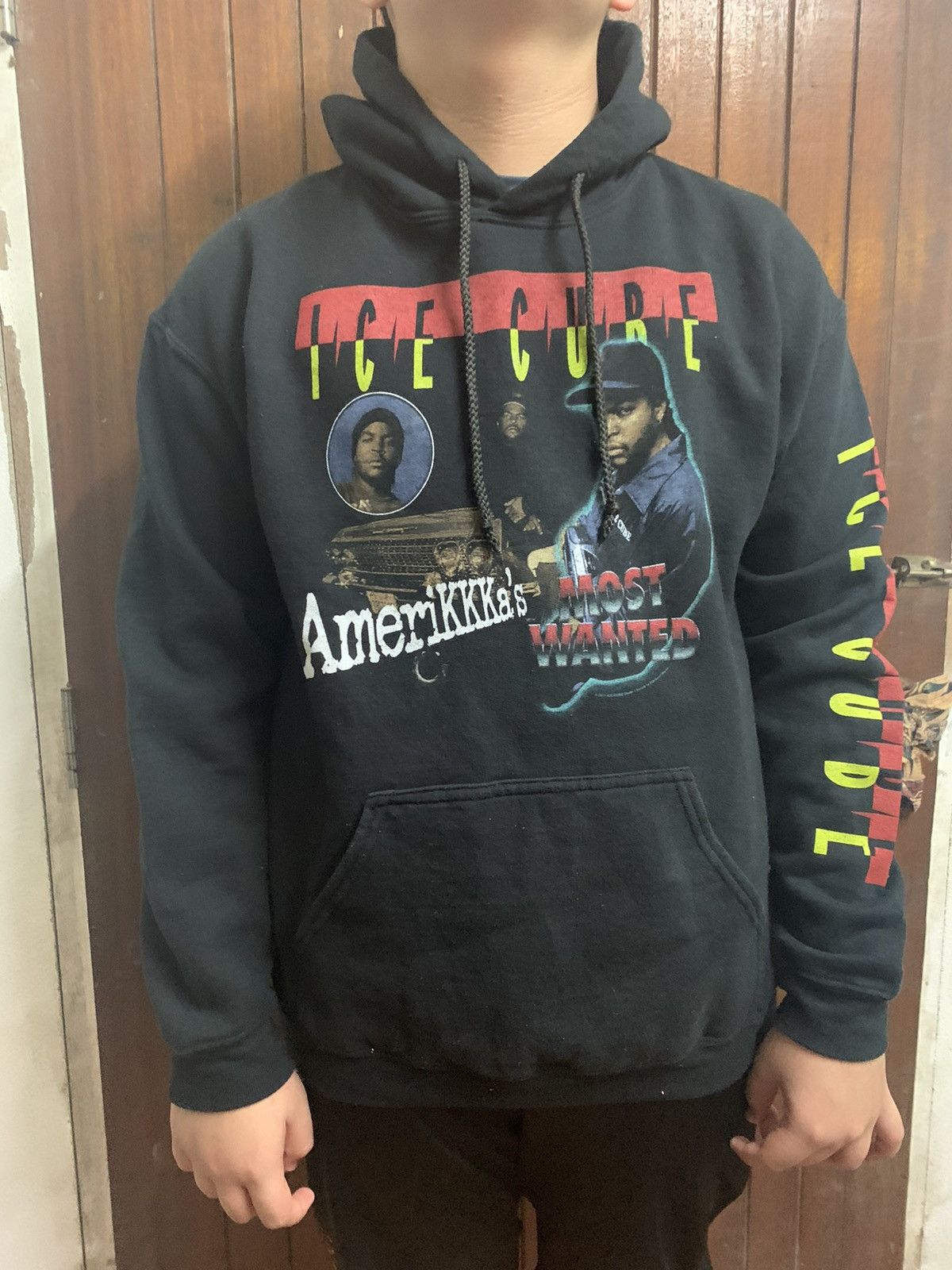 Vintage 90S Ice Cube Print Hoodie