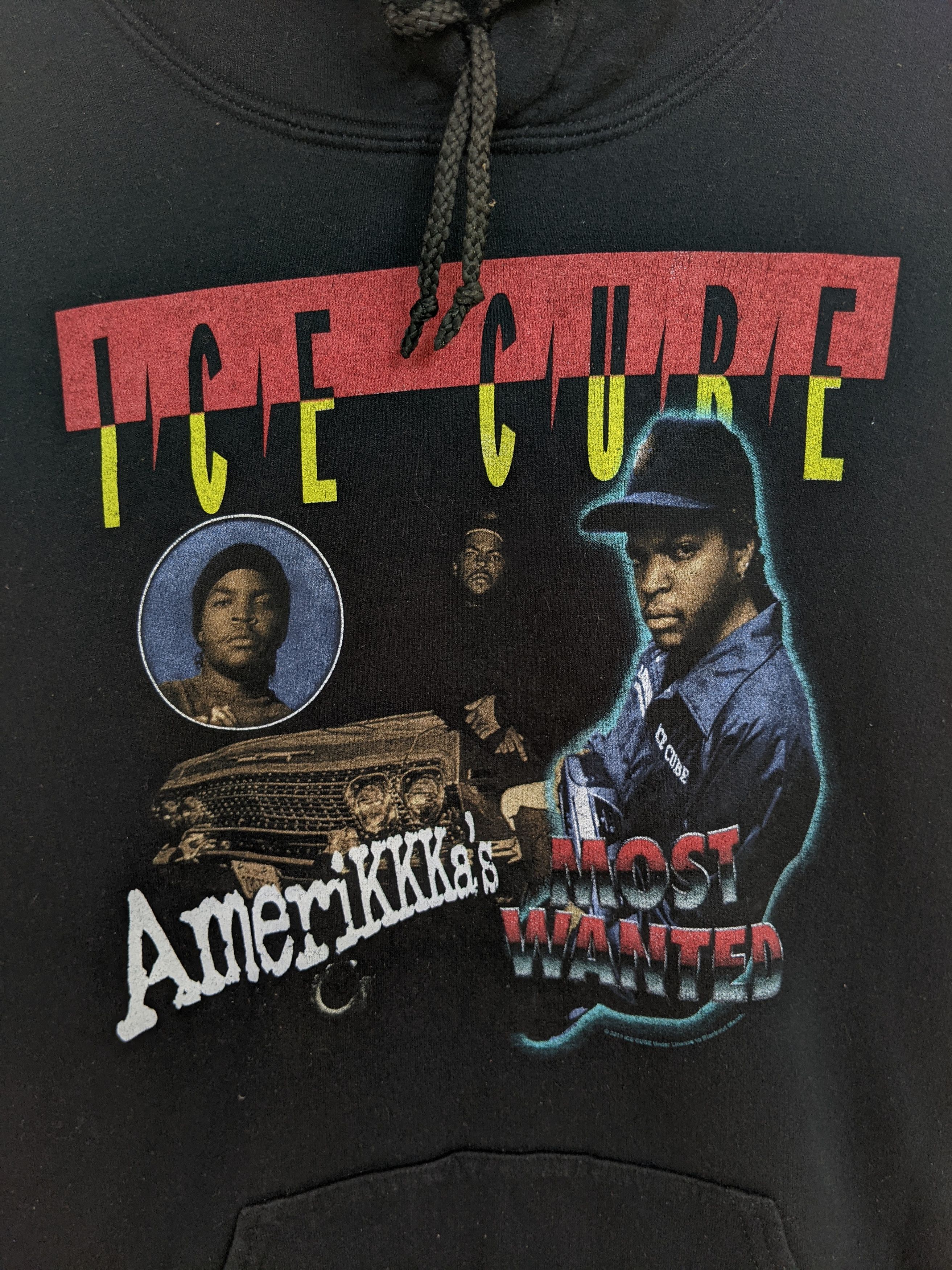 Vintage 90S Ice Cube Print Hoodie