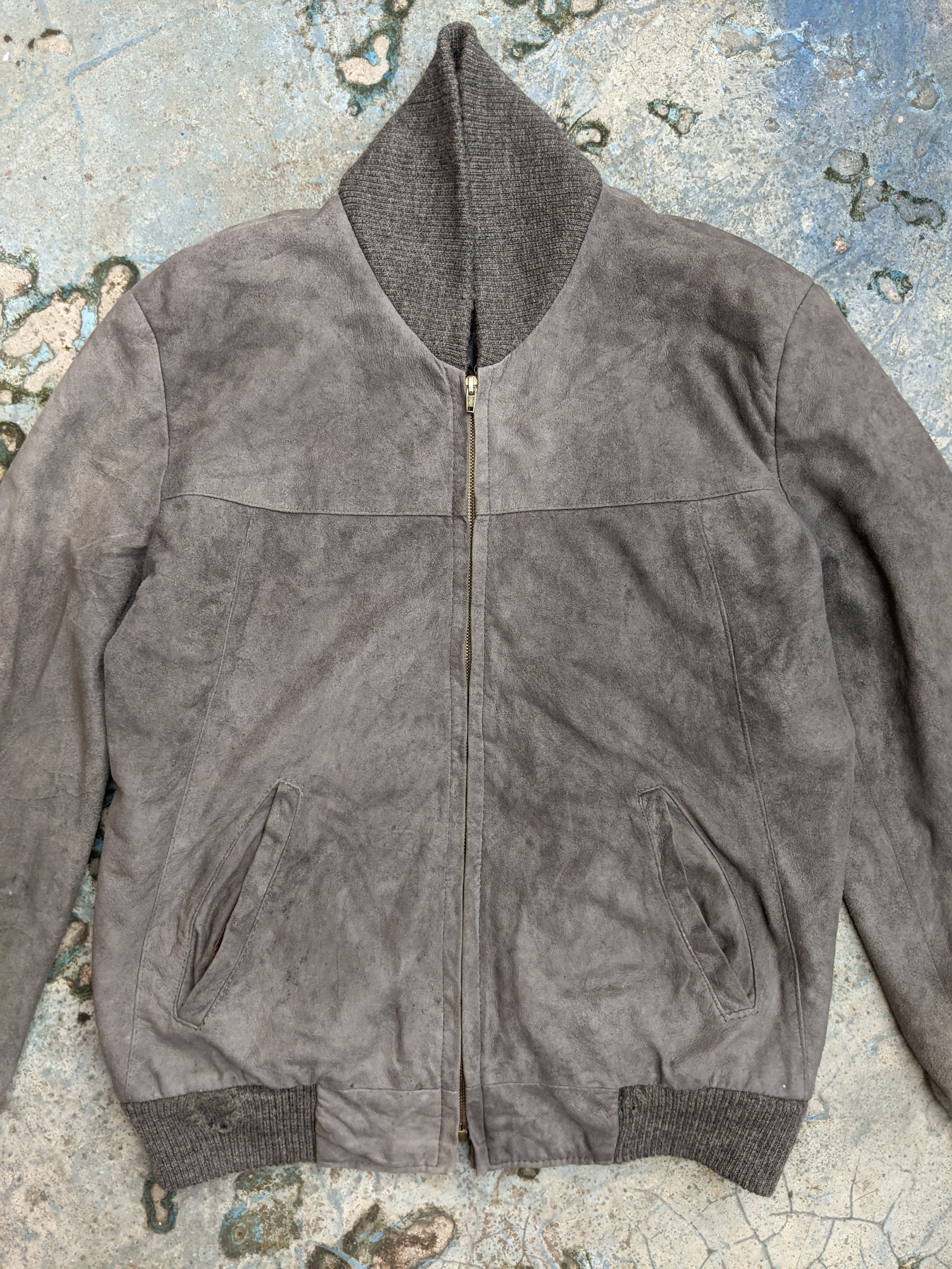 Vintage Vintage Cabra Antilopada Suede Leather Jacket Size US S / EU 44-46 / 1 - 3 Thumbnail