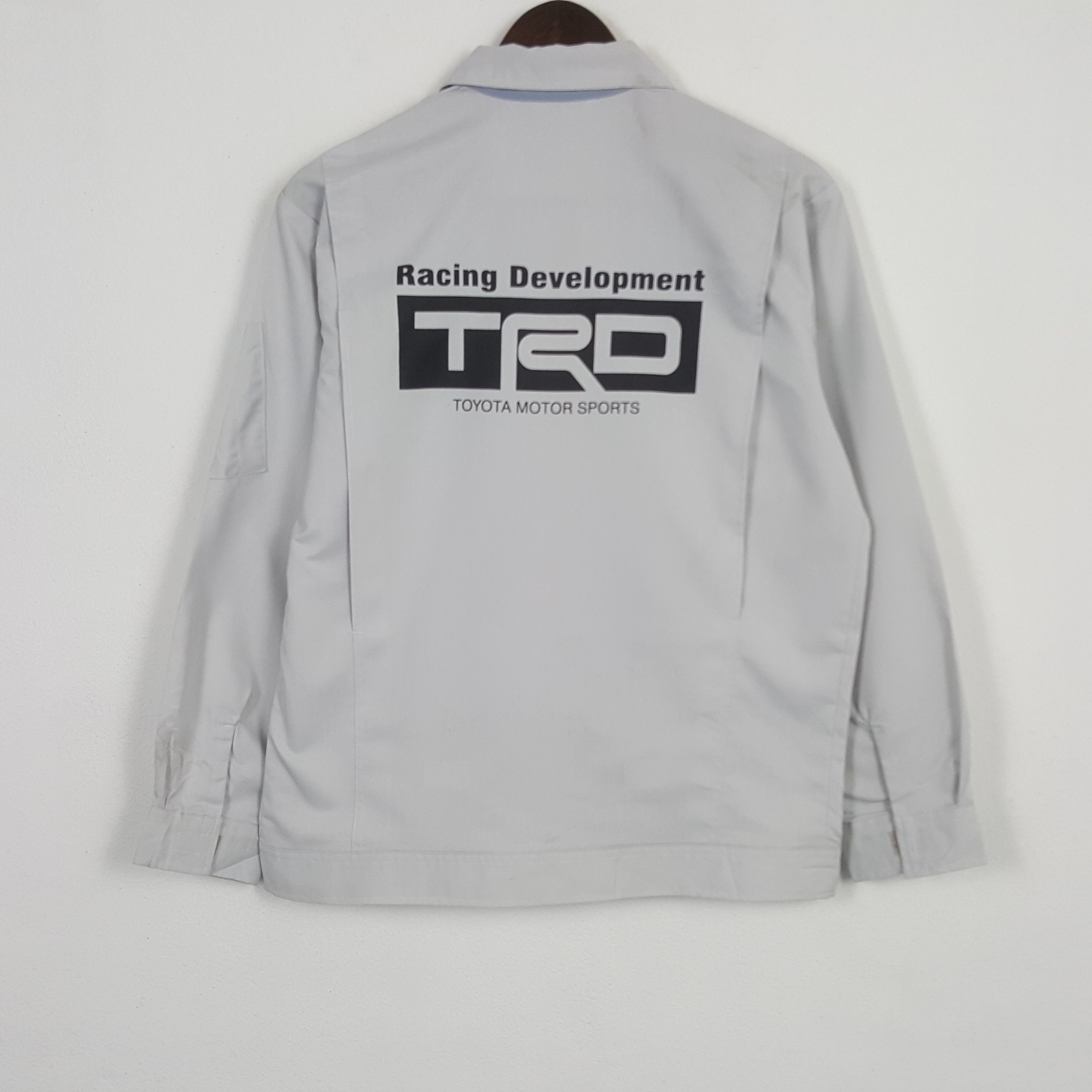 Japanese Brand × Vintage Vintage TRD Racing Development Custom Worker Jacket Size US M / EU 48-50 / 2 - 1 Thumbnail