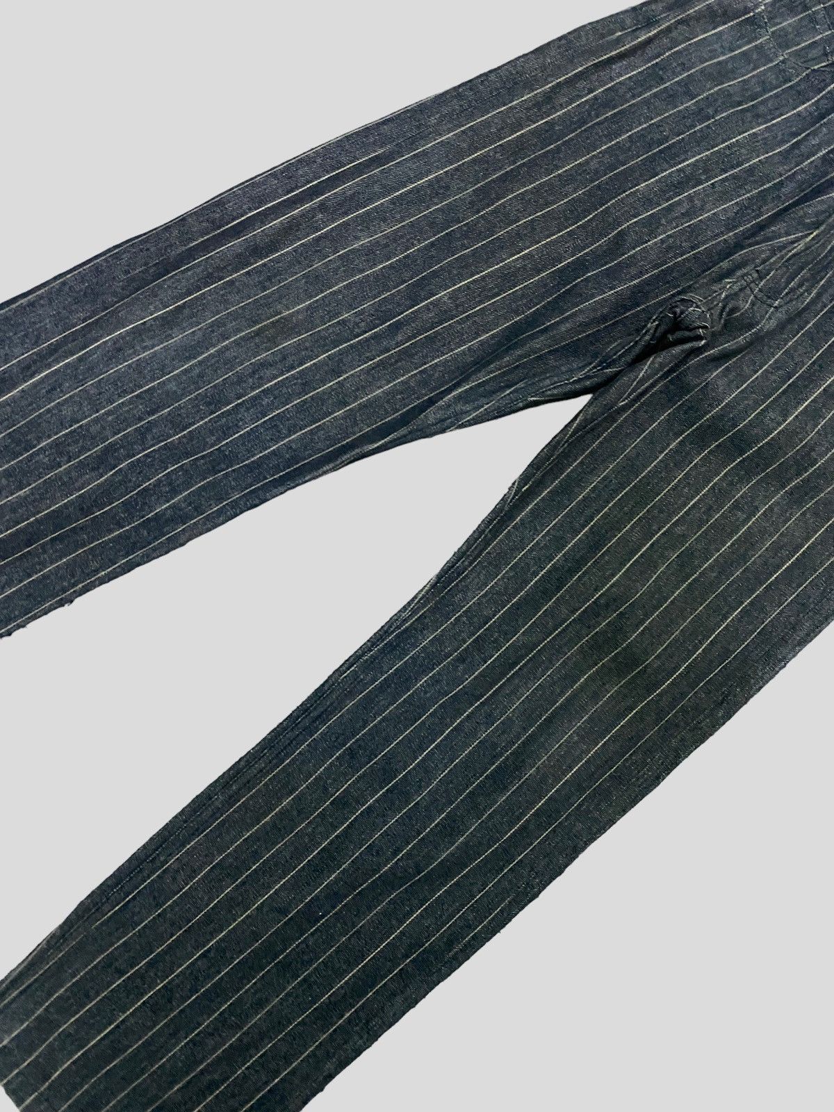 Japanese Brand VINTAGE ROOT THREE STRIPES DENIM Size US 27 - 4 Thumbnail
