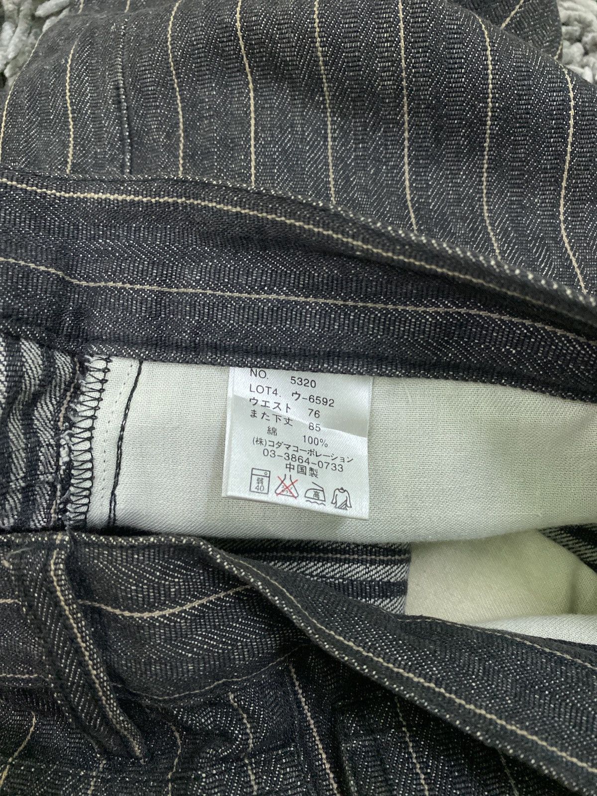 Japanese Brand VINTAGE ROOT THREE STRIPES DENIM Size US 27 - 12 Thumbnail