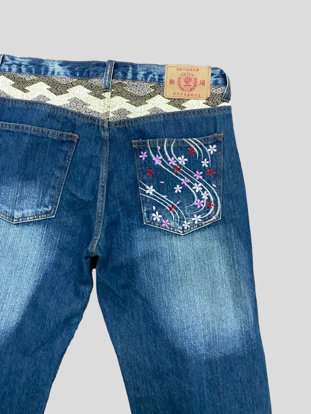 Japanese Brand × Vintage VINTAGE KARAKURI TAMASHI JAPANESE TRADITIONAL EMBROIDERY Size US 31 - 11 Thumbnail