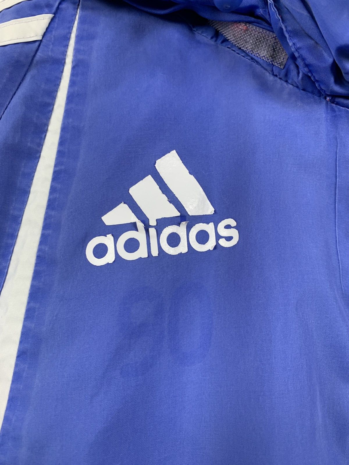 Vintage 2009 Vintage Adidas Dynamo Kiev Ukraine Faded Hoodie Jacket Size US M / EU 48-50 / 2 - 7 Thumbnail
