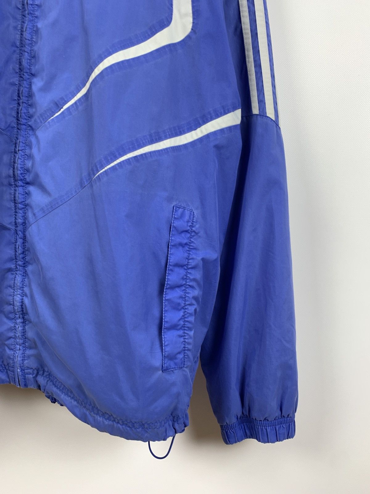 Vintage 2009 Vintage Adidas Dynamo Kiev Ukraine Faded Hoodie Jacket Size US M / EU 48-50 / 2 - 9 Thumbnail