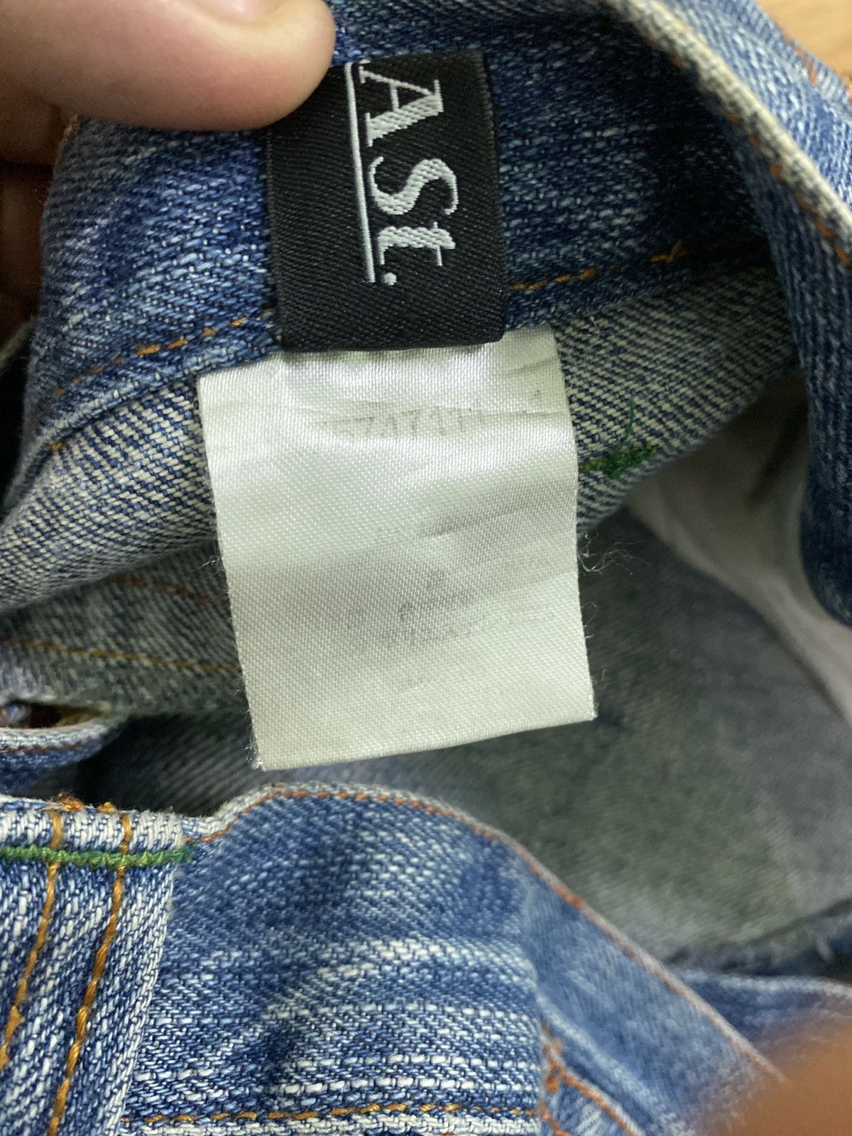 Japanese Brand × Vintage VINTAGE VILLAST JAPANESE TRADITIONAL EMBROIDERY DENIM JEANS Size US 31 - 12 Thumbnail