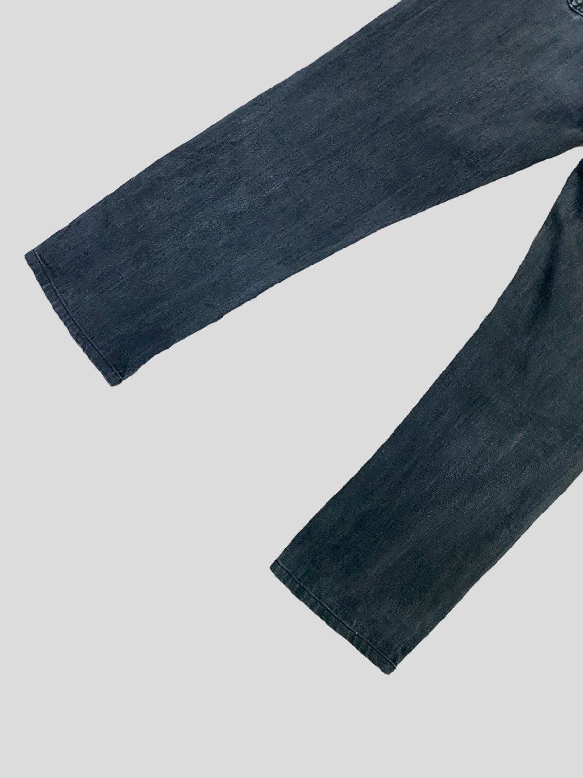 A.P.C. × Designer A.P.C PETIT STANDARD JEANS DROIT ETROIT BLACK FADED DENIM Size US 32 / EU 48 - 9 Thumbnail